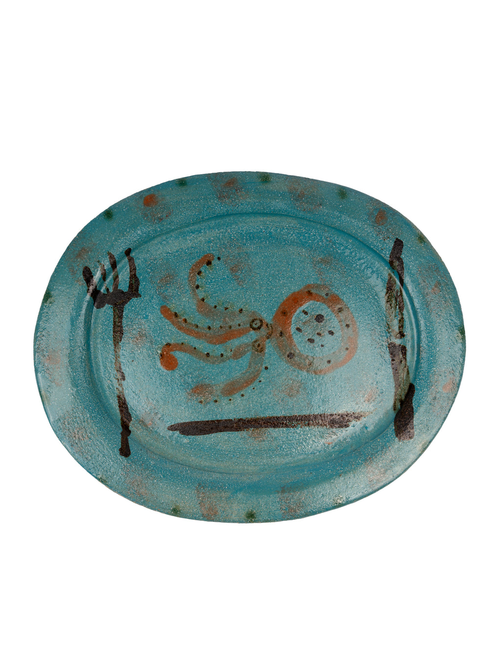 Ceramic Platter | Squid