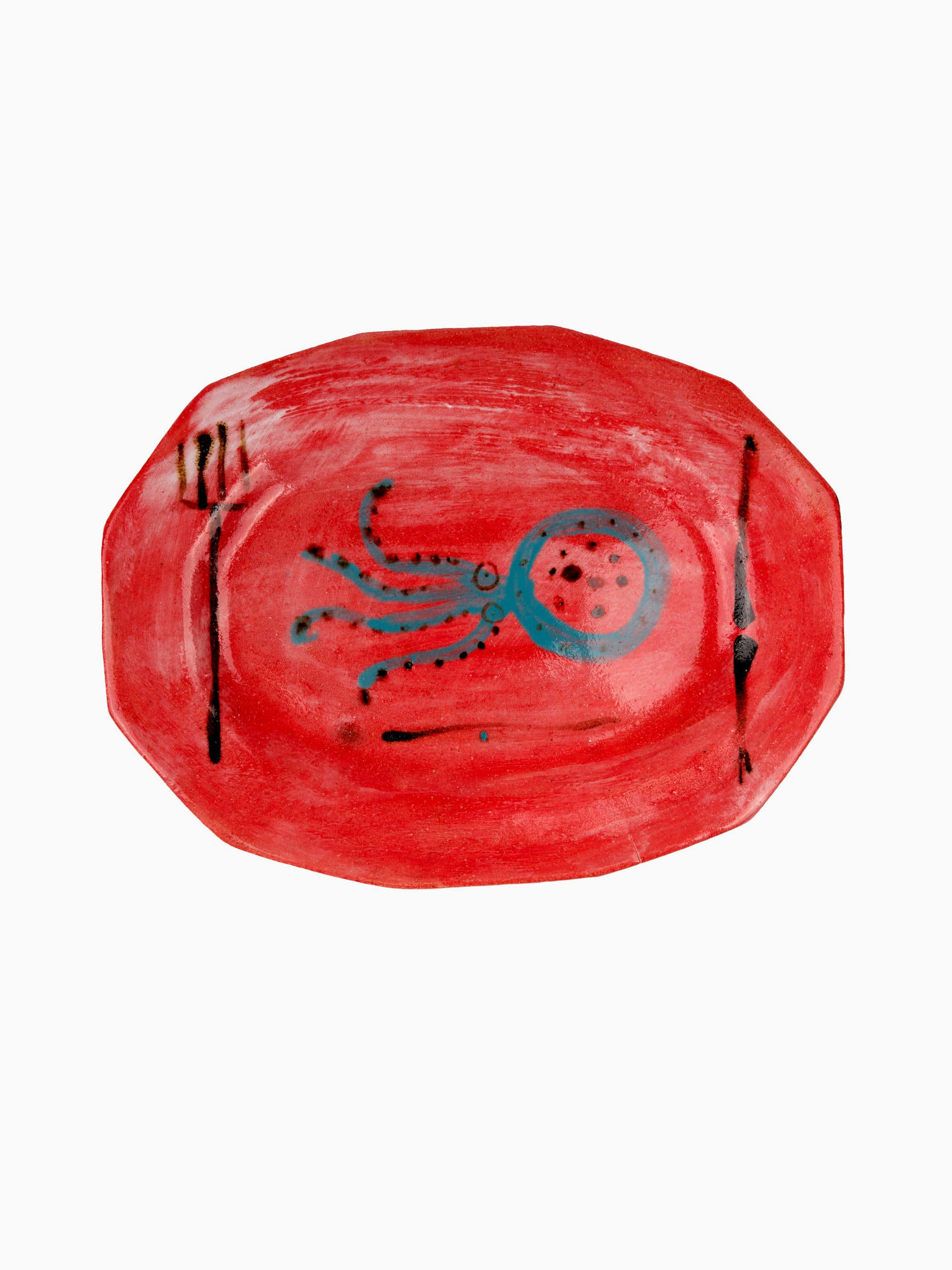 Ceramic Platter | Squid