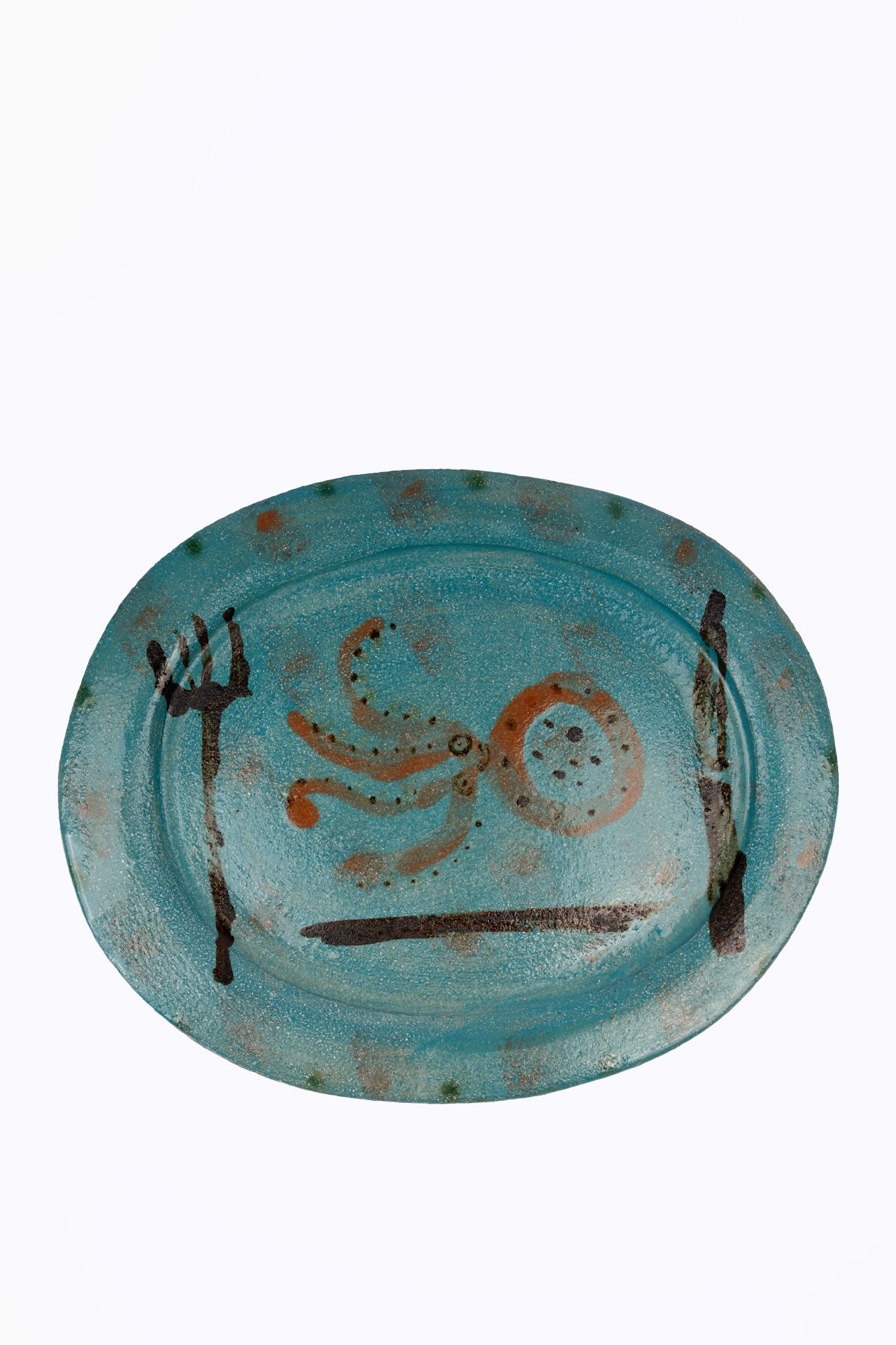 Ceramic Platter | Squid