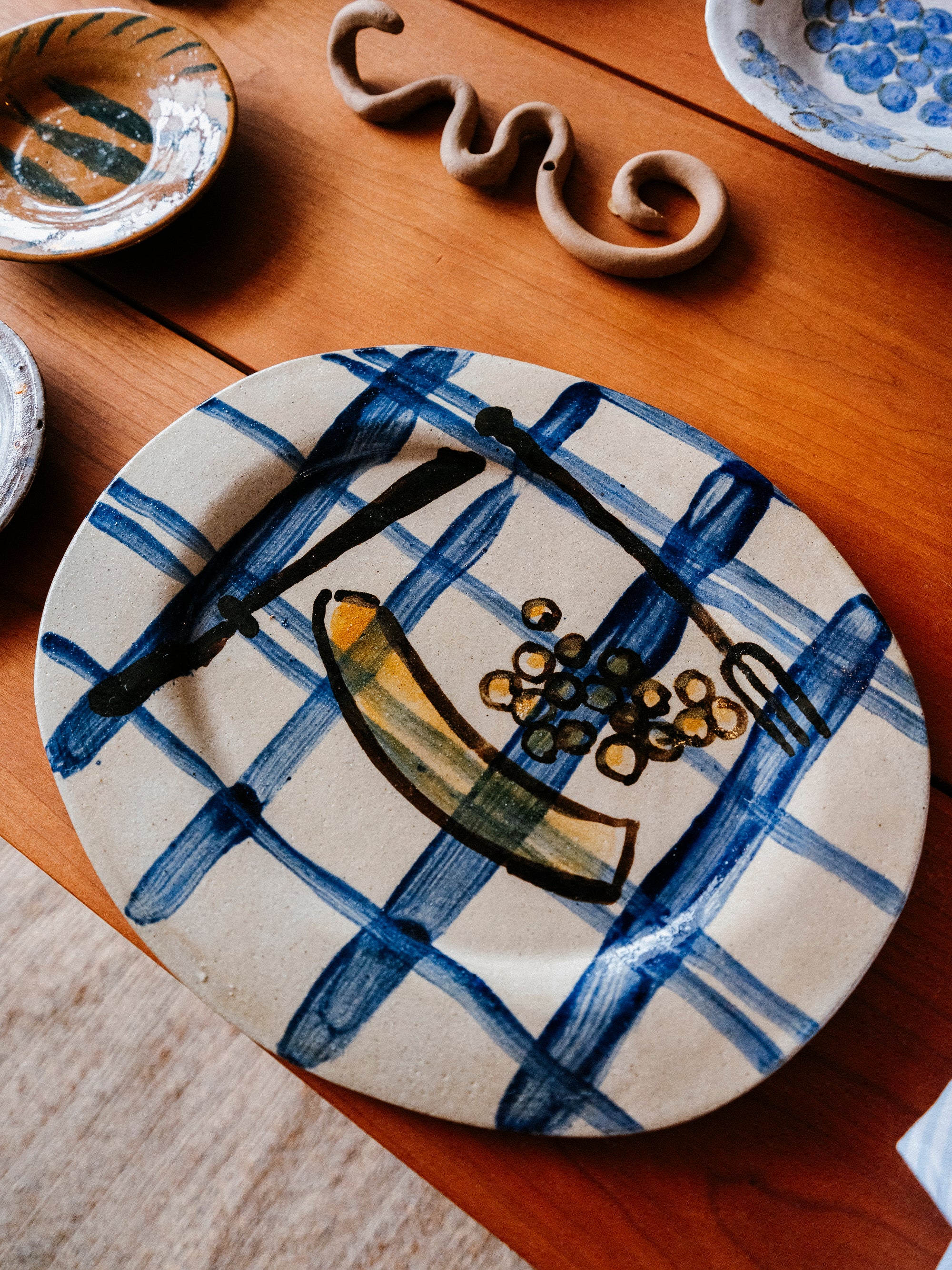 Ceramic Platter | Banana