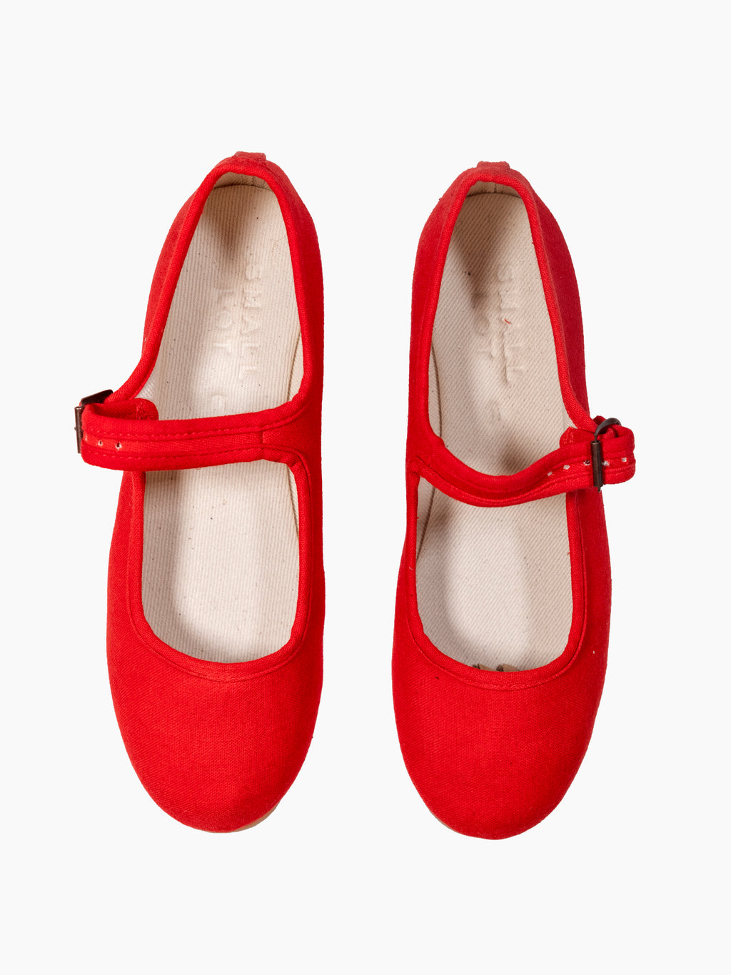 Red Classic Mary Janes