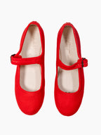 Red Classic Mary Janes