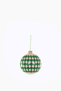Green Harlequin Bauble