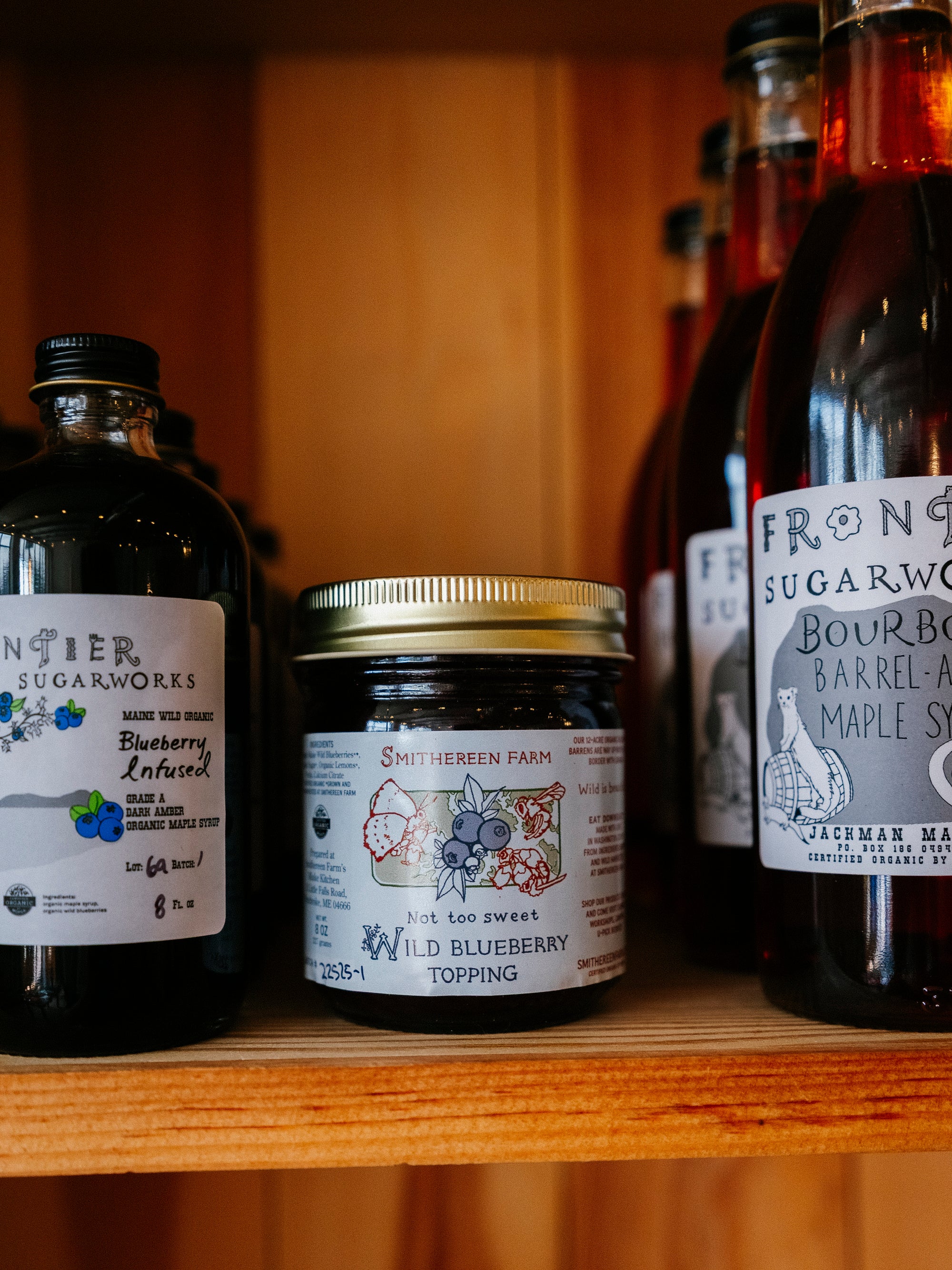 Wild Blueberry Topping