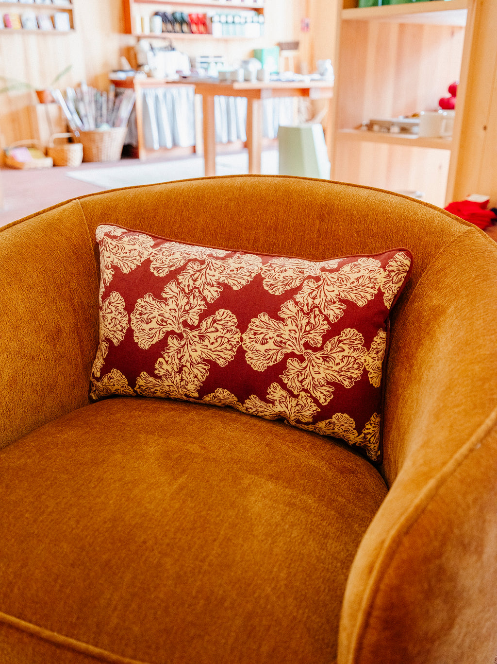 Wild Shroom Lumbar Pillow