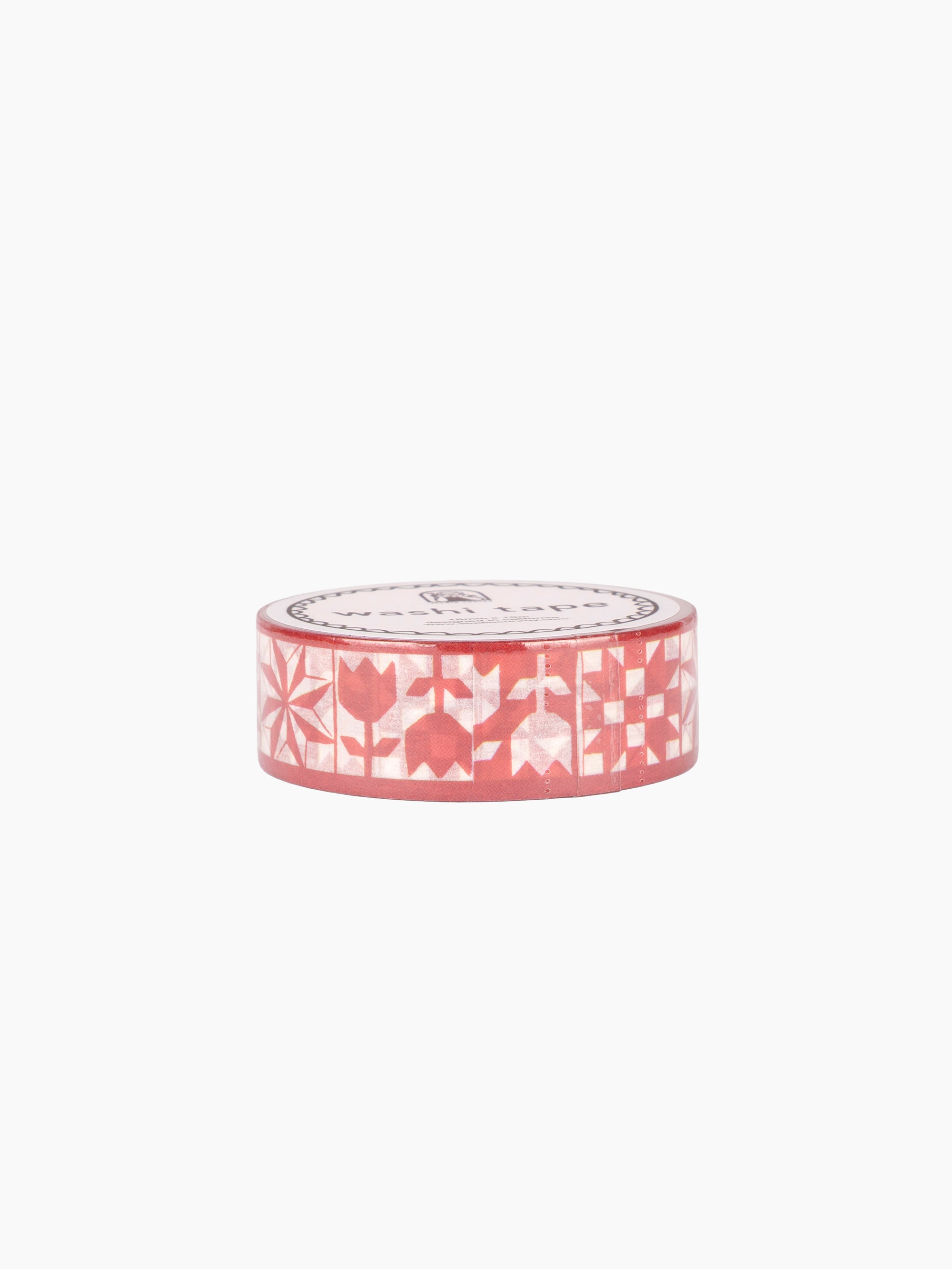 Red Quilt Washi Tape