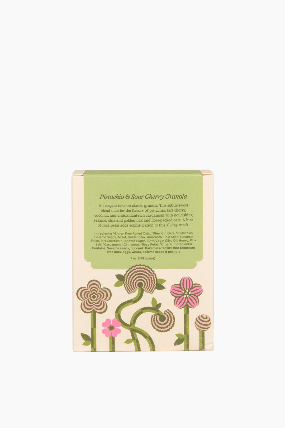 Sour Cherry & Pistachio Rose Granola