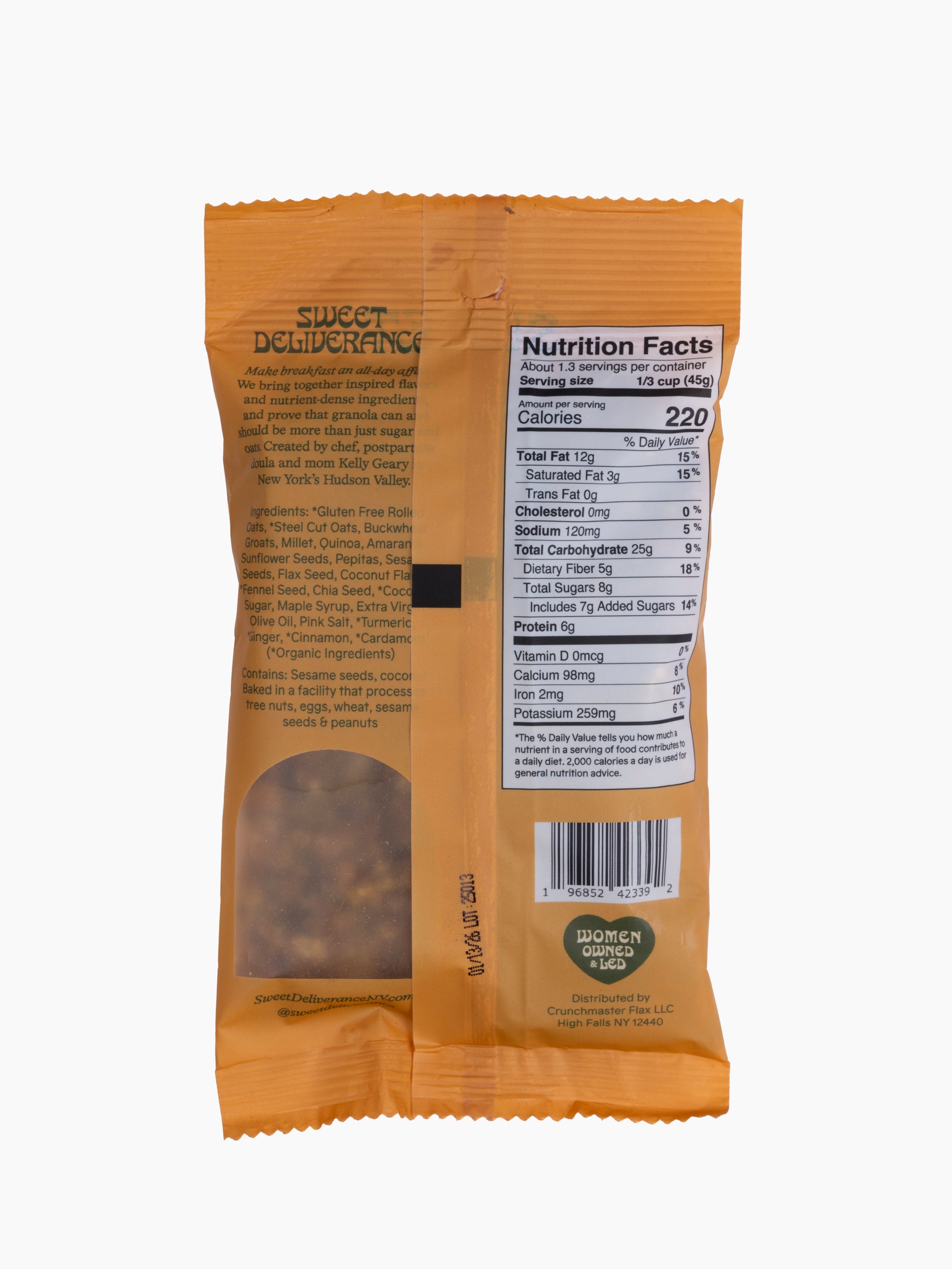 Turmeric & Super Seed Granola