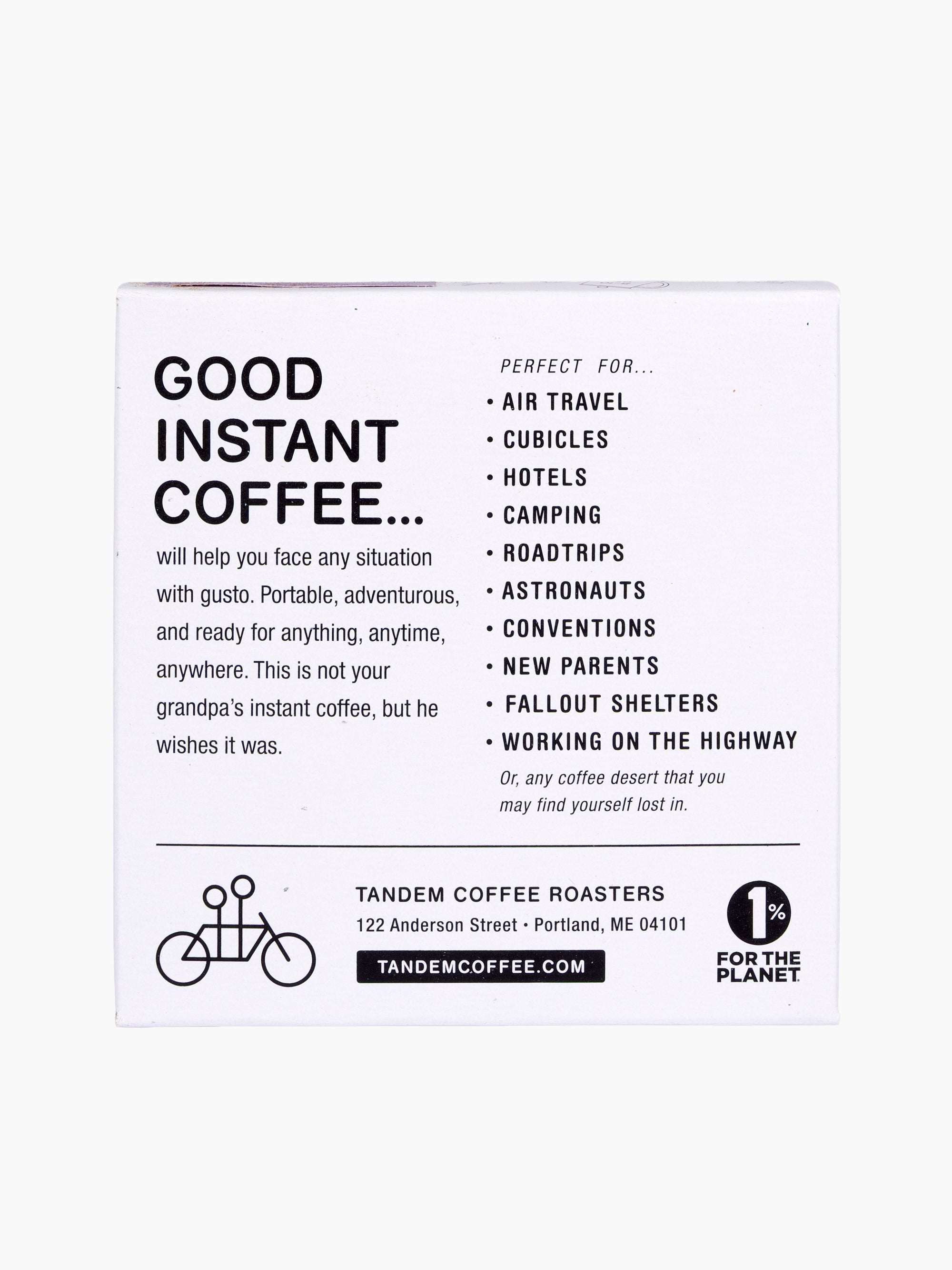 Time and Temperature | Instant Coffee | 6 Pack