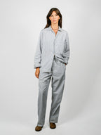 Organic Poplin Striped Sleepwear Pant
