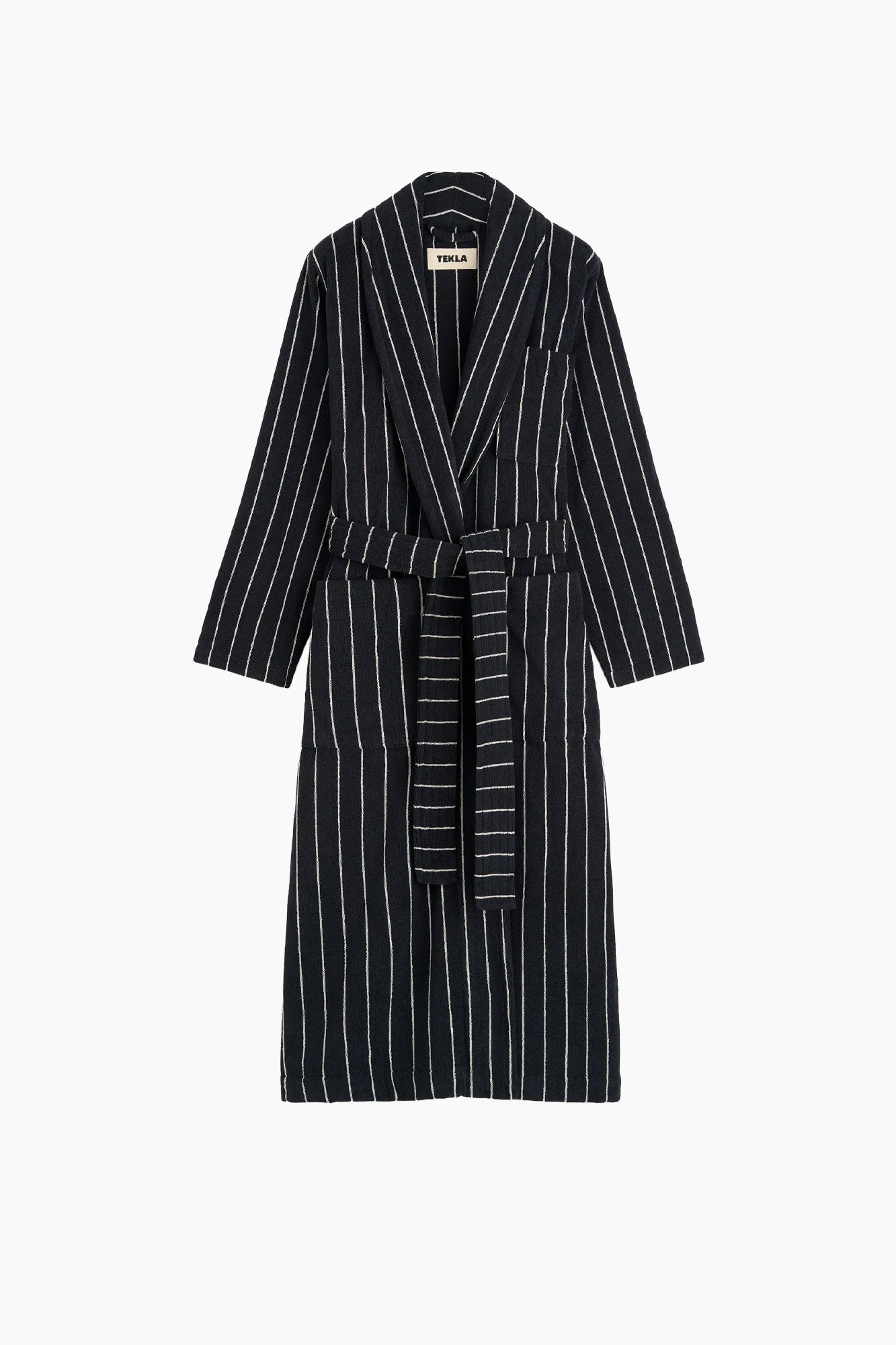 Organic Cotton Striped Bathrobe | Antwerp