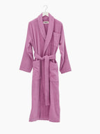 Organic Cotton Bathrobe | Magenta