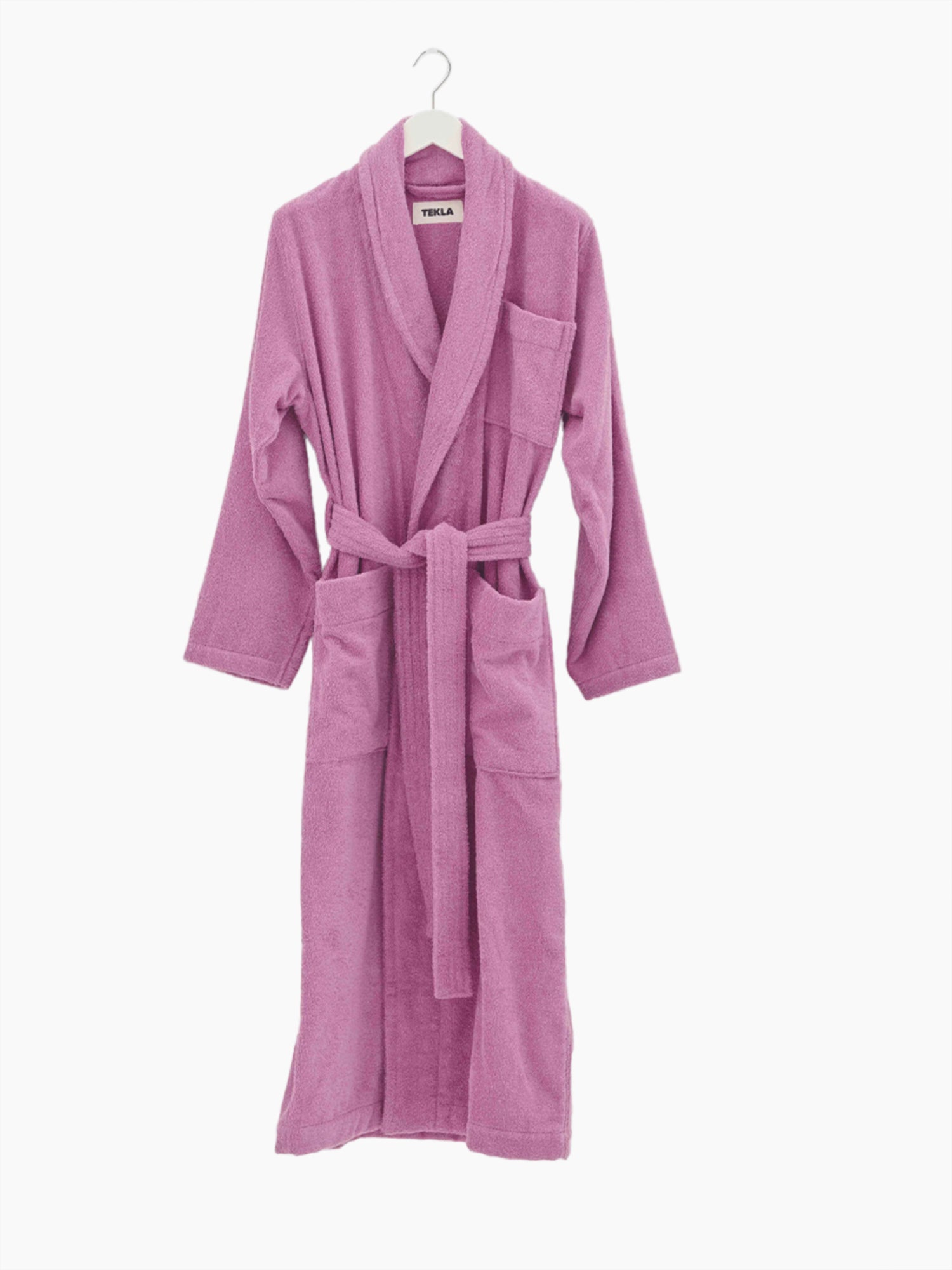 Organic Cotton Bathrobe | Magenta
