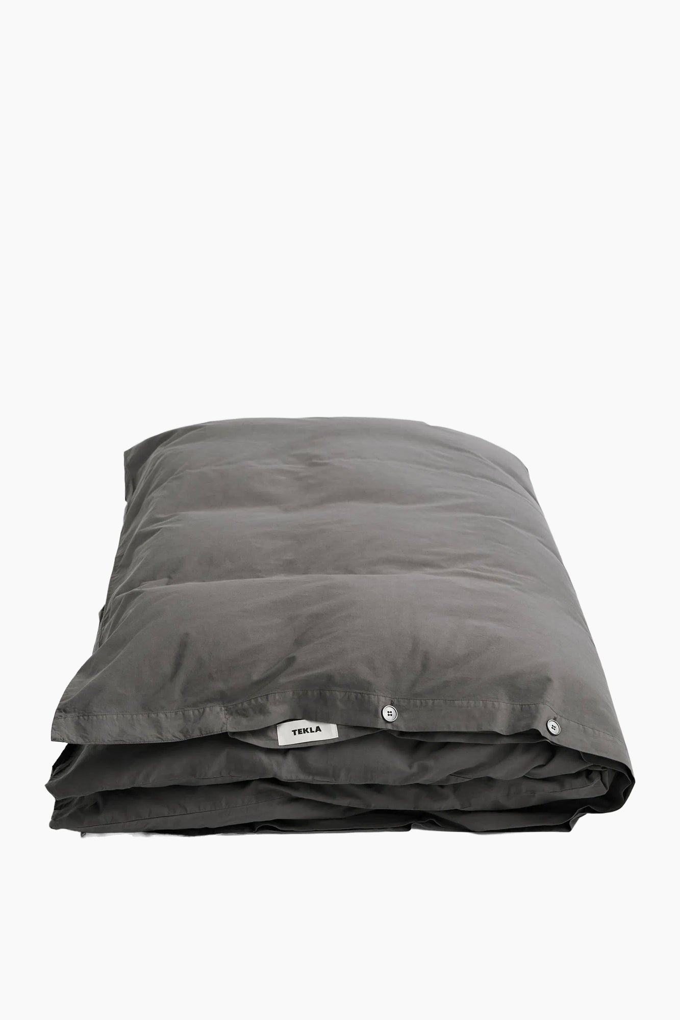 Organic Cotton Percale Bedding | Dark Taupe