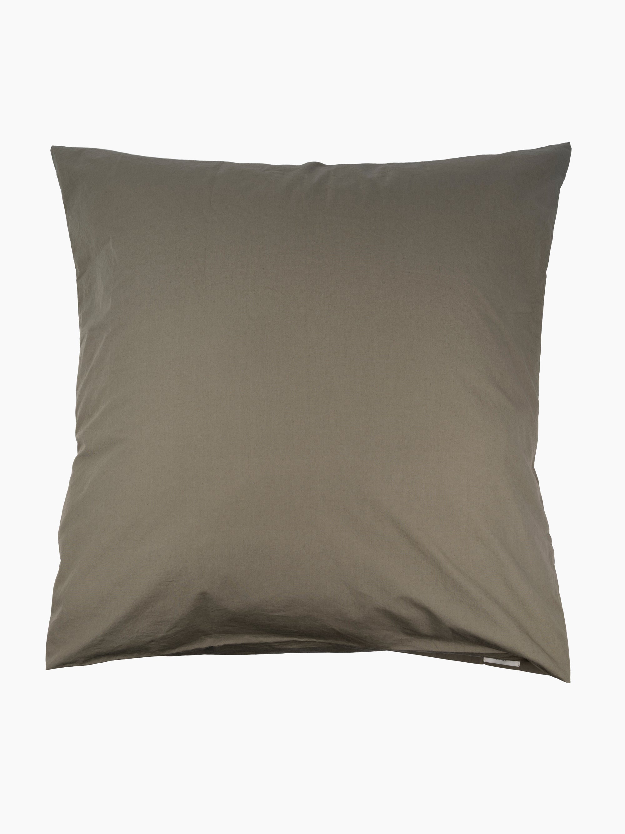 Organic Cotton Percale Bedding | Olive Green