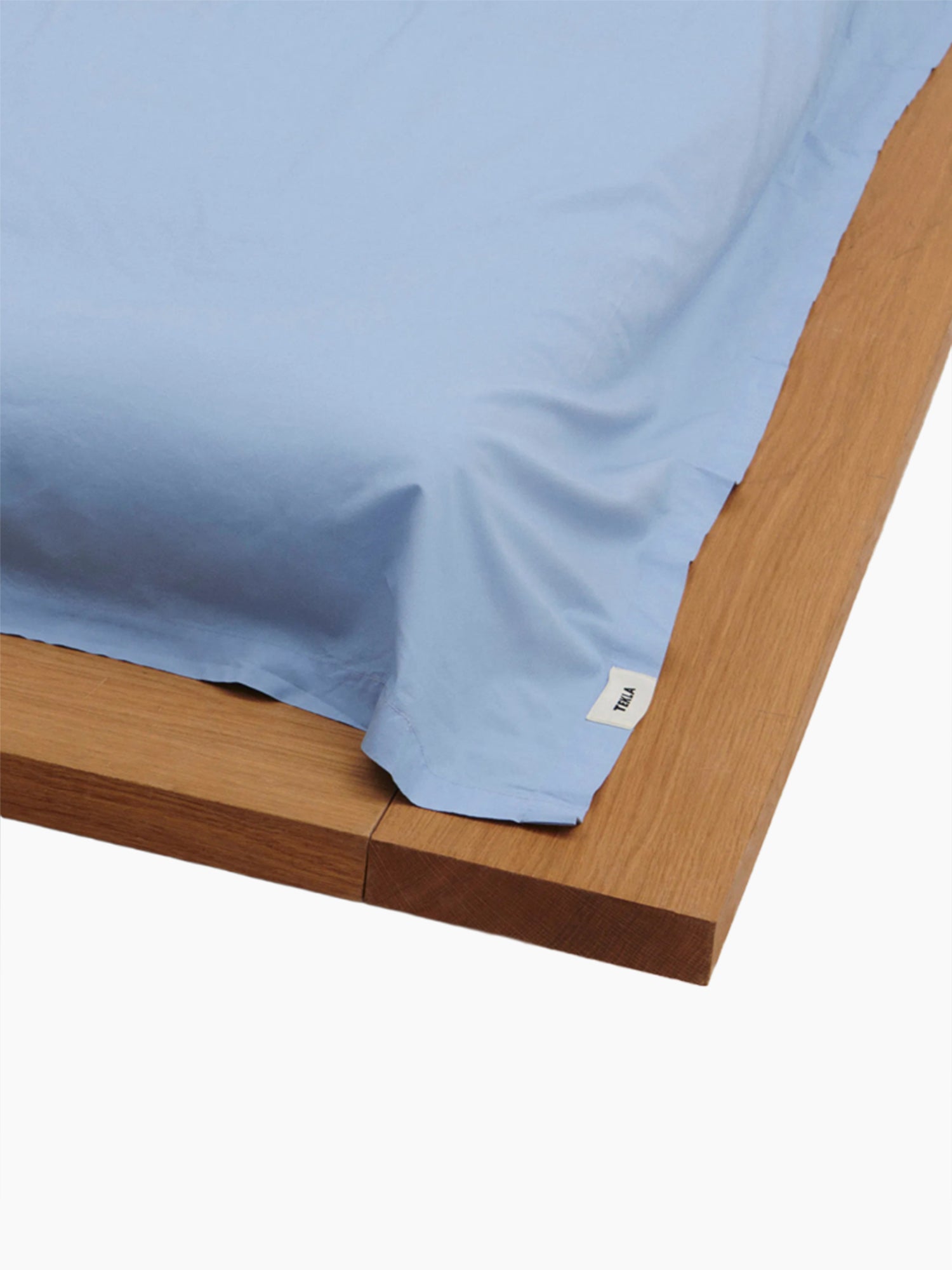 Organic Cotton Percale Bedding | Island Blue