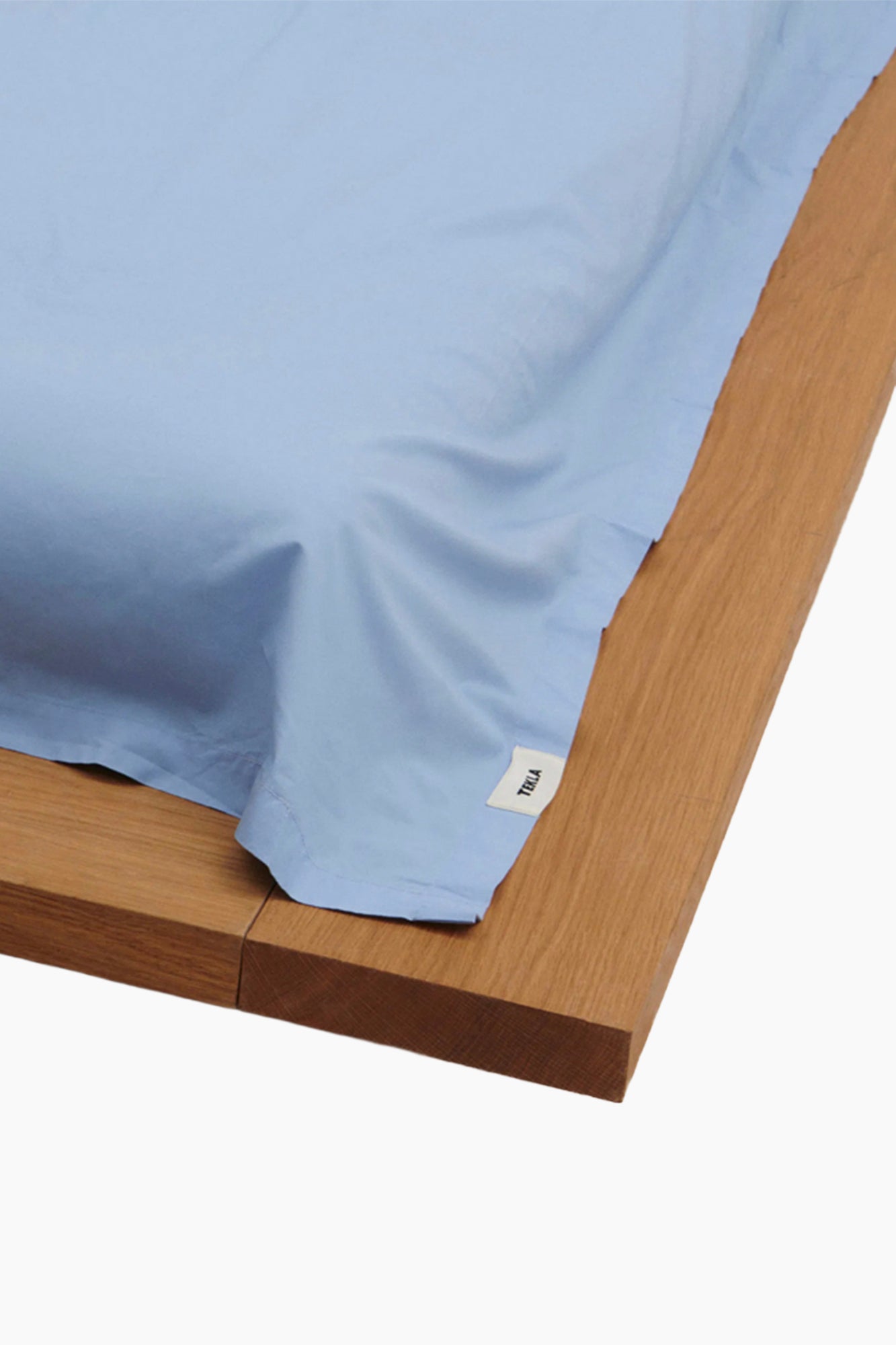 Organic Cotton Percale Bedding | Island Blue