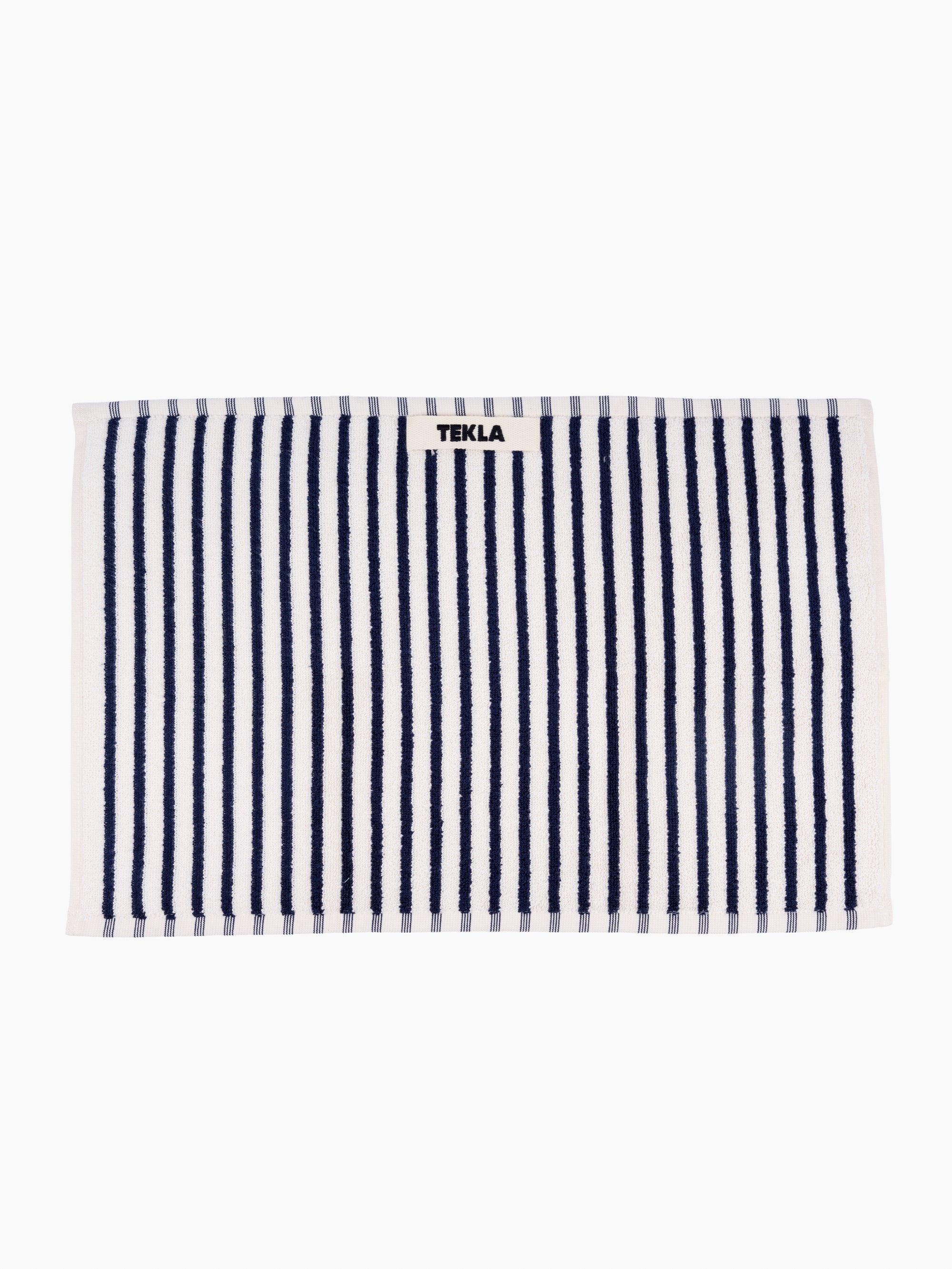 Organic Cotton Striped Towels & Bath Mat | Sailor