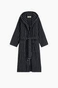 Organic Cotton Hooded Bathrobe | Antwerp Stripes
