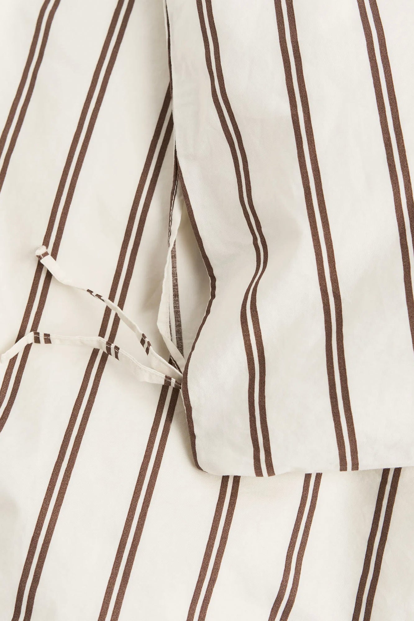 Organic Cotton Percale Bedding | Hopper Stripes