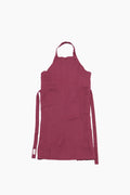 Linen Apron | Claret