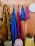 Linen Apron | Claret