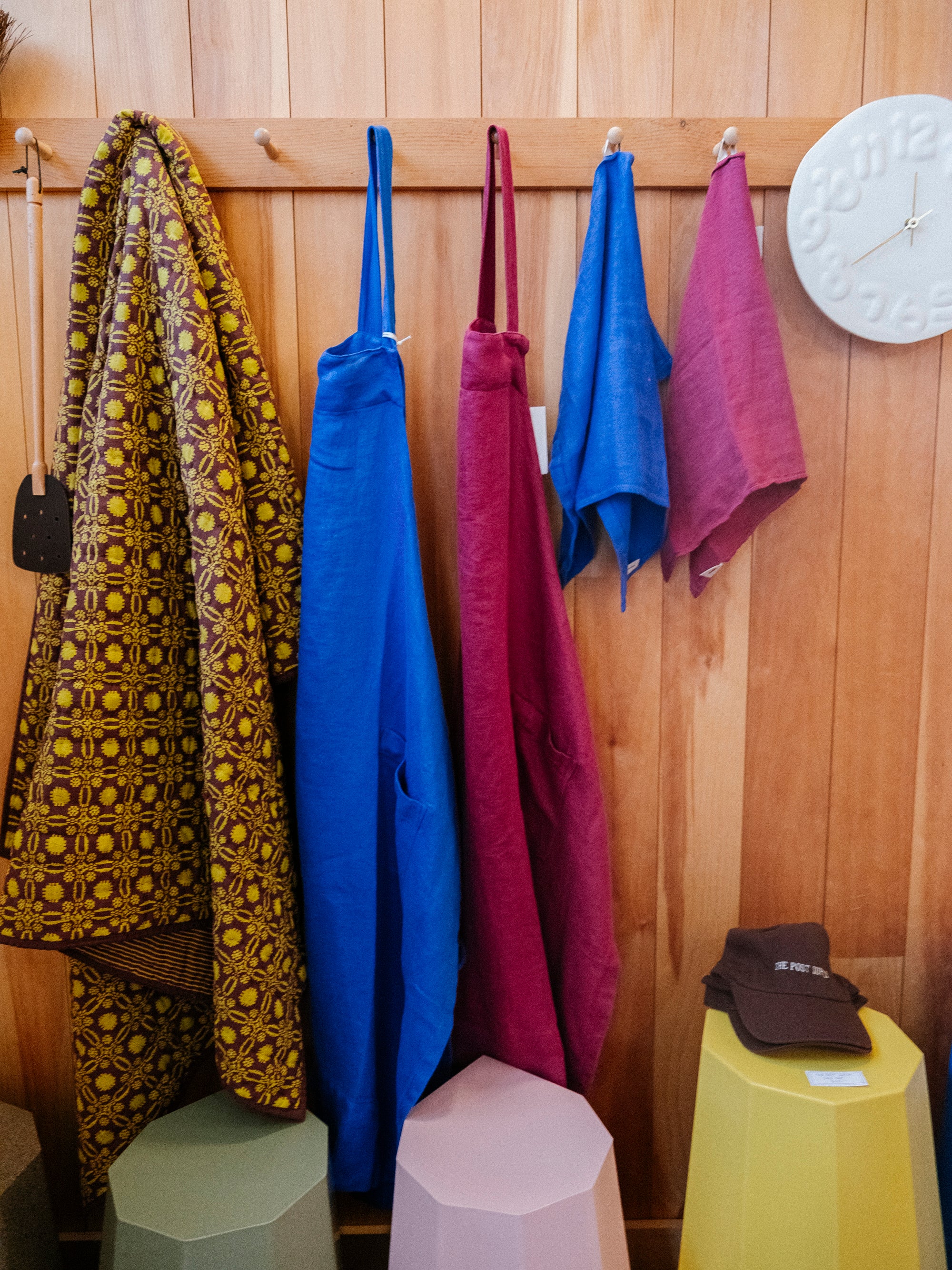 Linen Apron | Claret