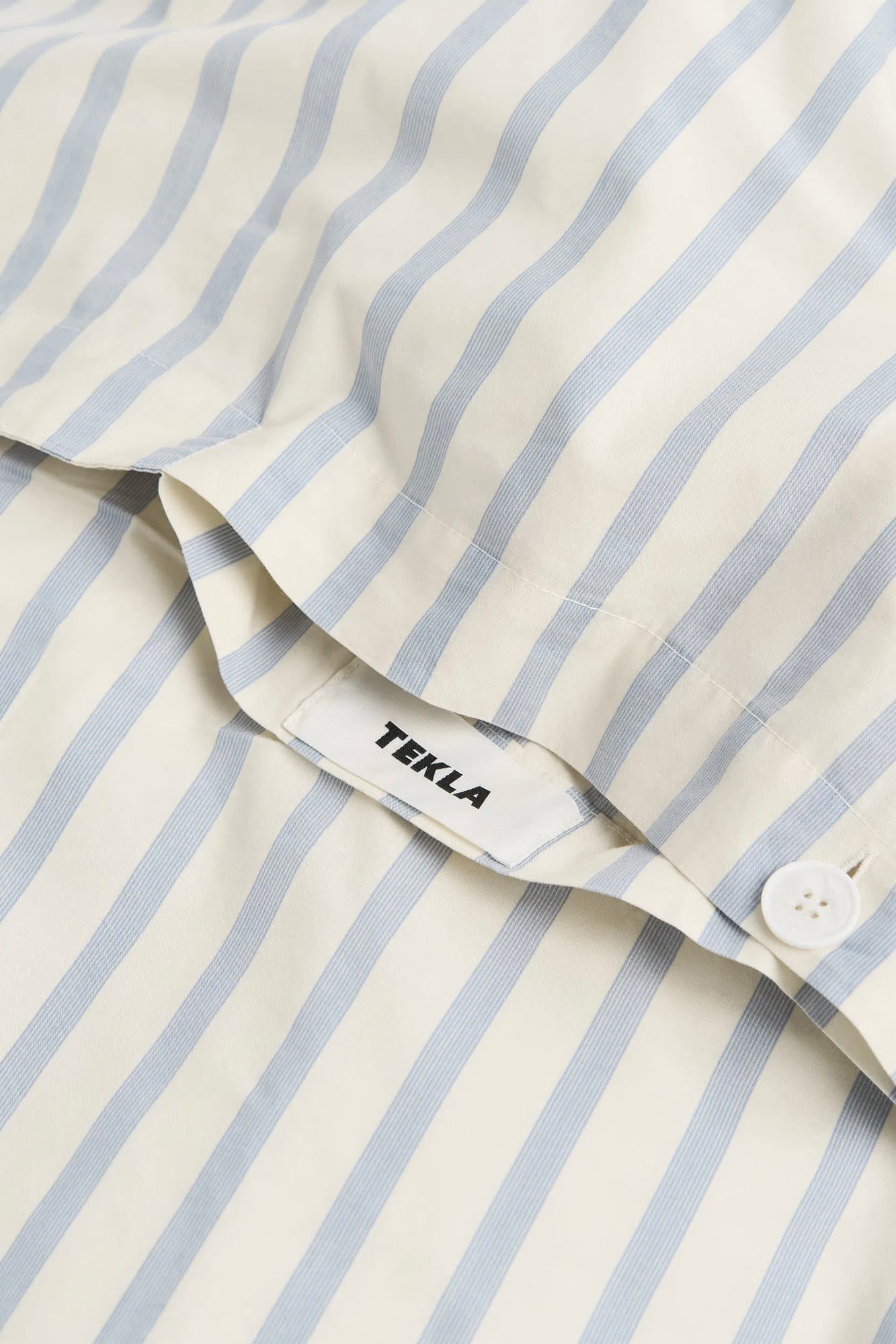 Organic Cotton Percale Bedding | Needle Stripes