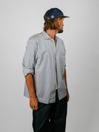 Organic Poplin Striped Sleepwear Long Sleeve Top | Skagen