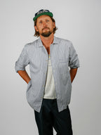 Organic Poplin Striped Sleepwear Long Sleeve Top | Skagen