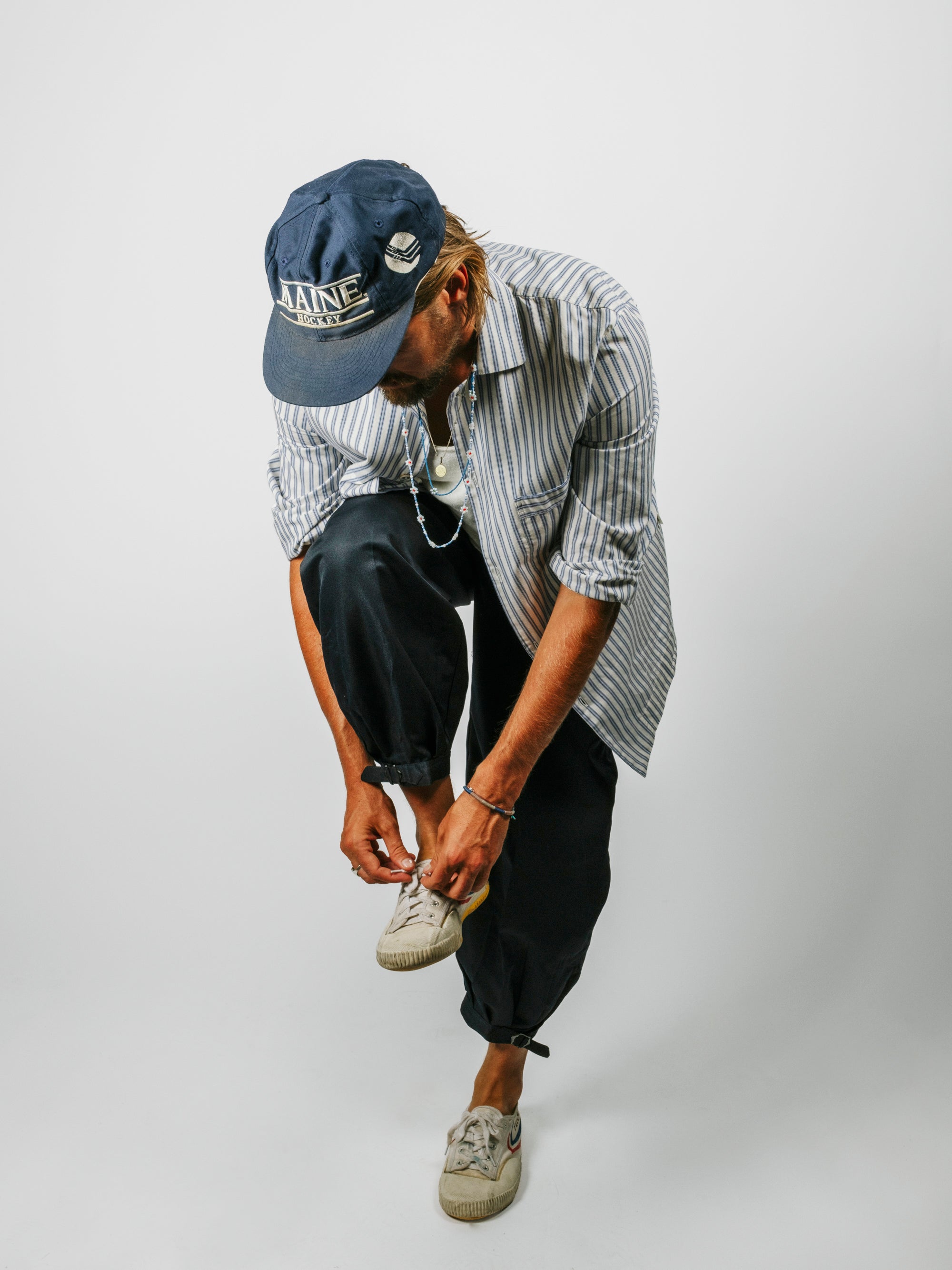 Organic Poplin Striped Sleepwear Long Sleeve Top | Skagen