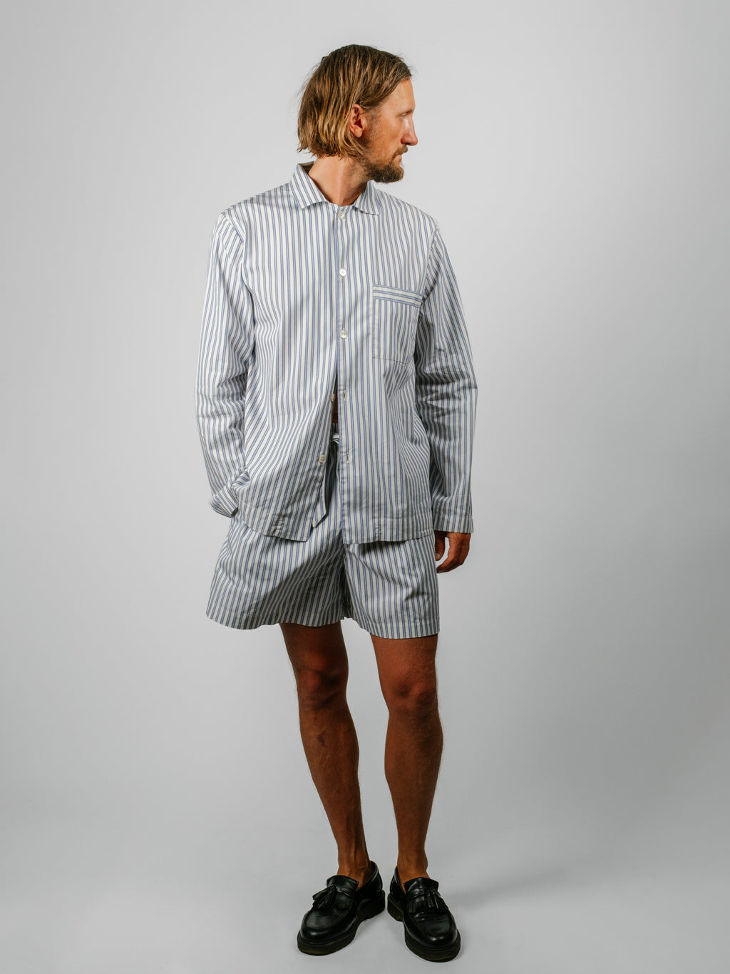 Organic Poplin Striped Sleepwear Short | Skagen