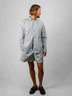 Organic Poplin Striped Sleepwear Short