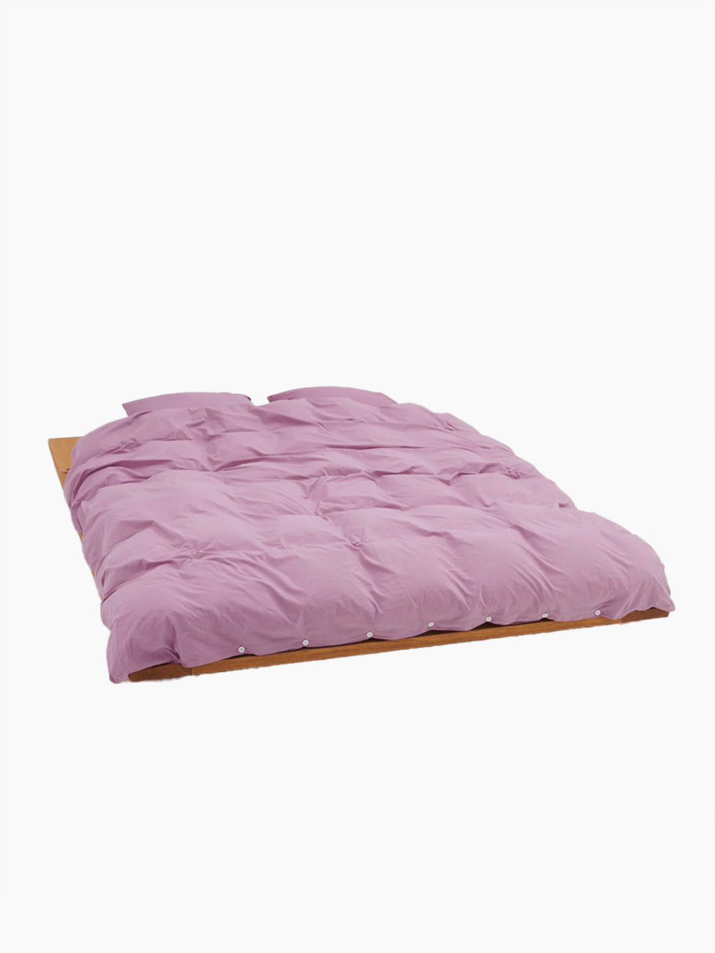 Organic Cotton Percale Bedding | Mallow Pink