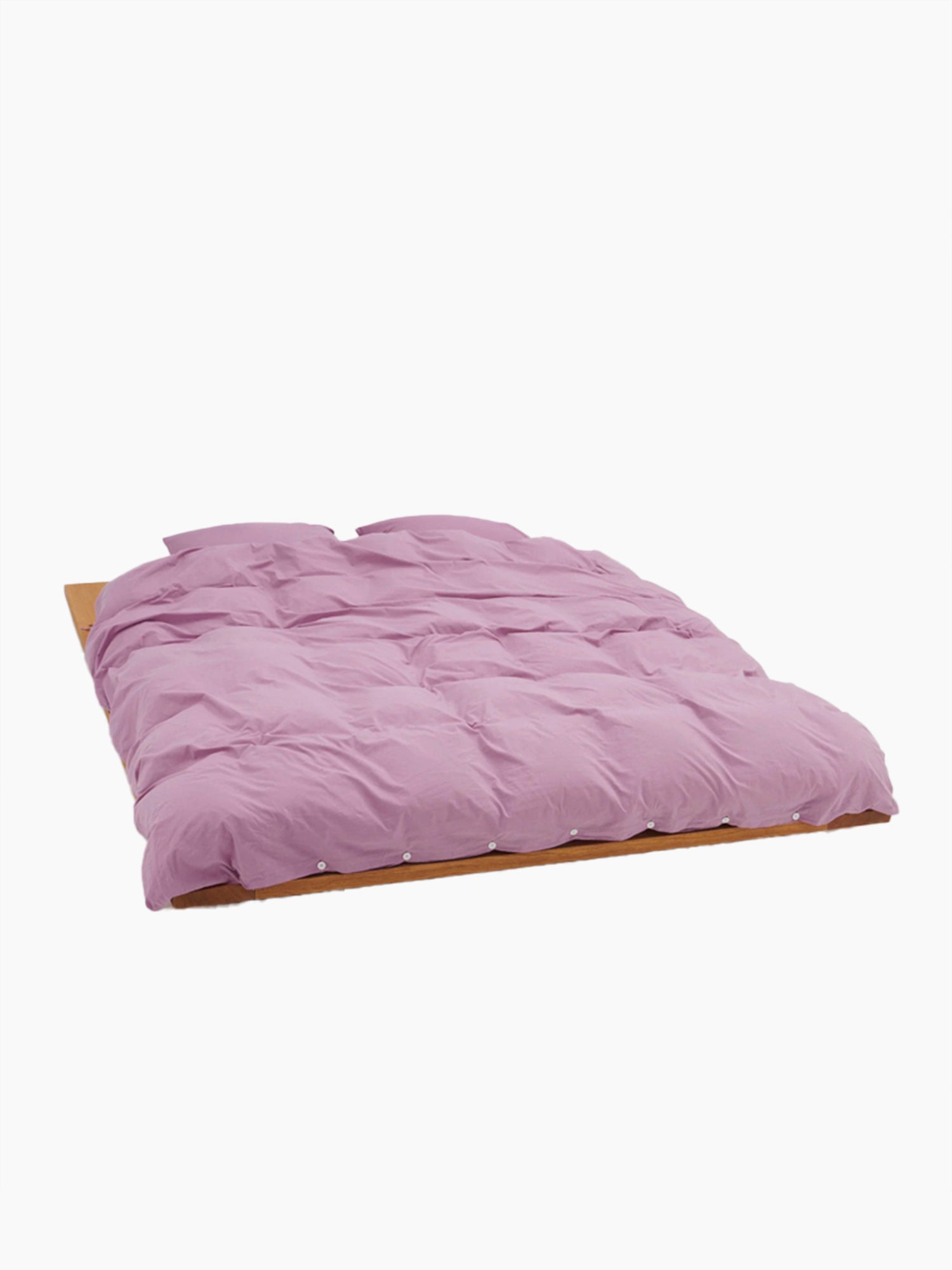 Organic Cotton Percale Bedding | Mallow Pink