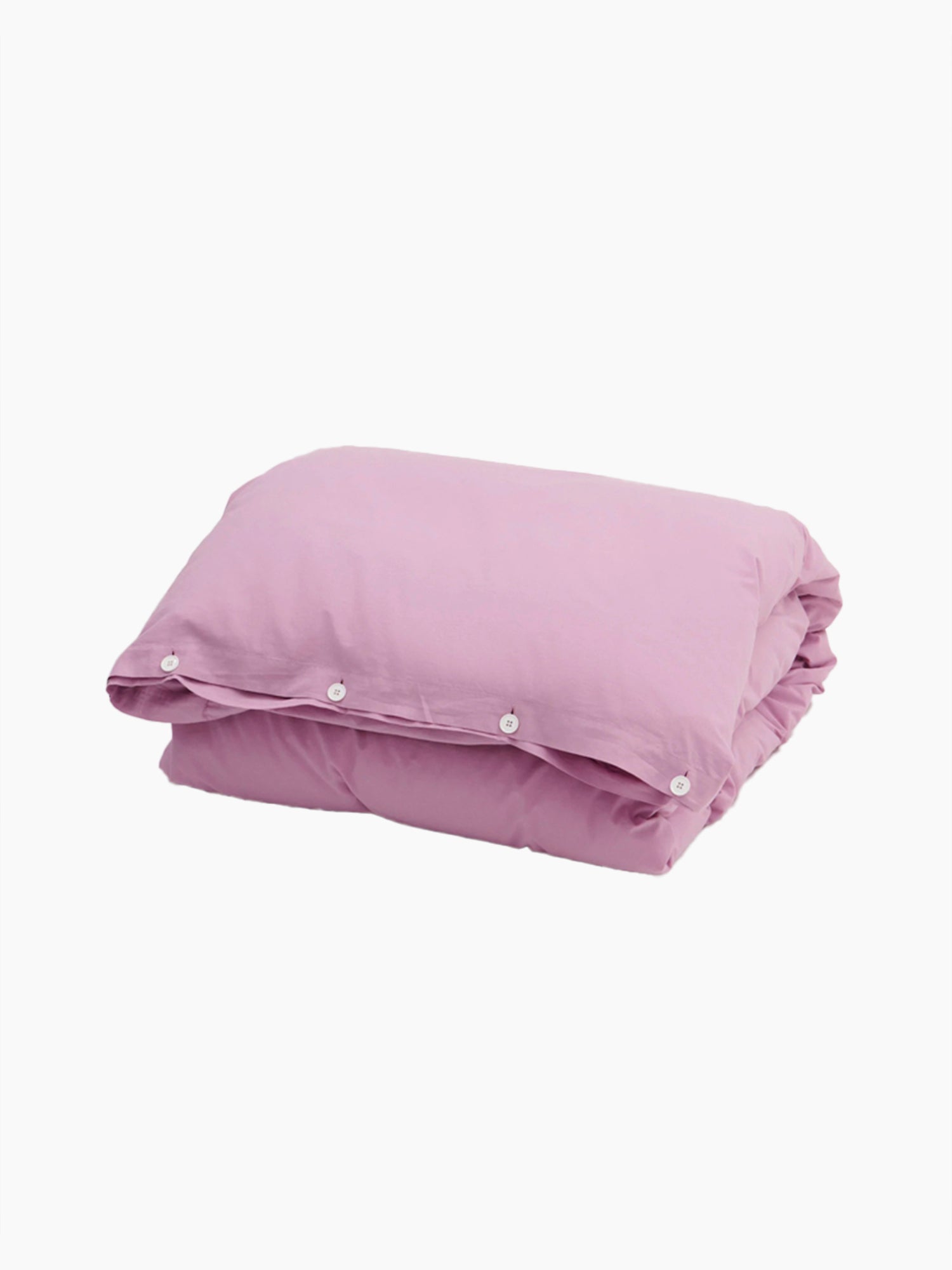 Organic Cotton Percale Bedding | Mallow Pink