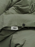 Organic Cotton Percale Bedding | Olive Green