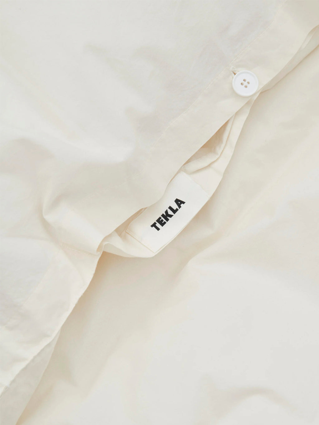 Organic Cotton Percale Bedding | Winter White