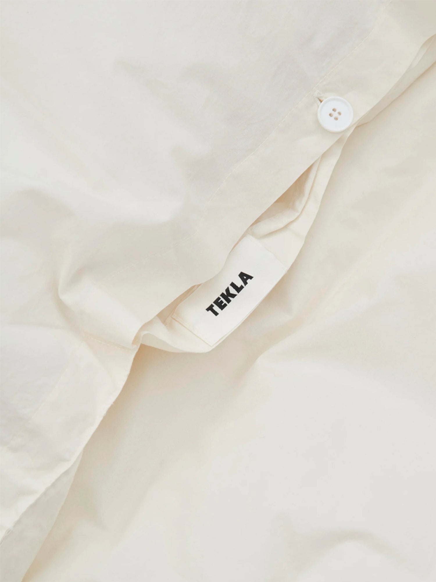 Organic Cotton Percale Bedding | Winter White