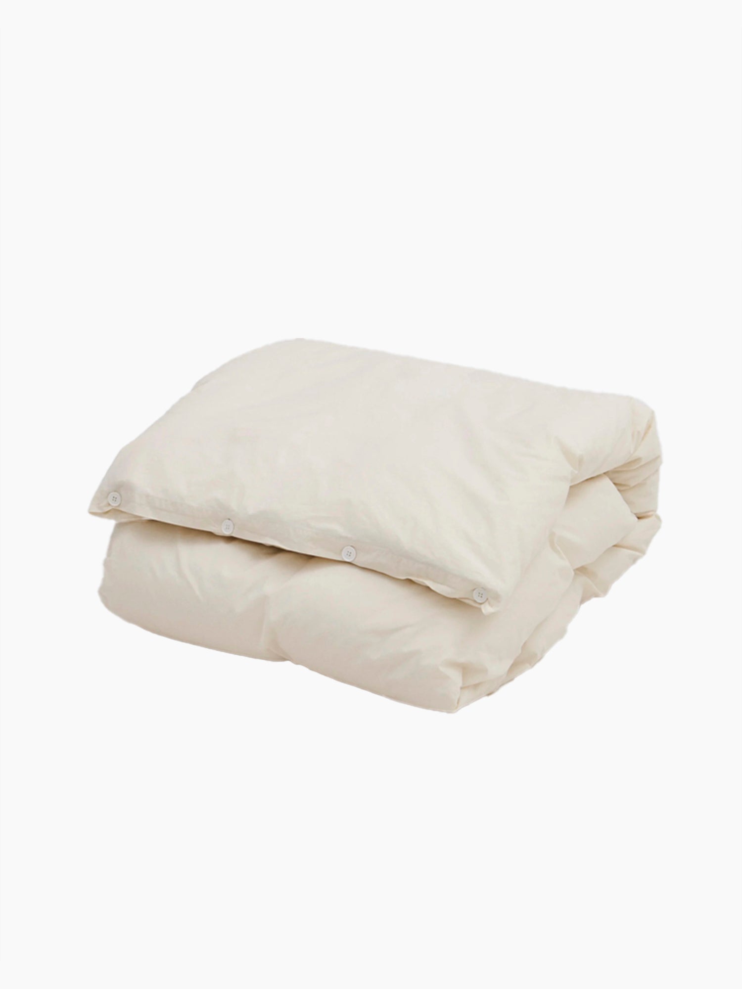 Organic Cotton Percale Bedding | Winter White