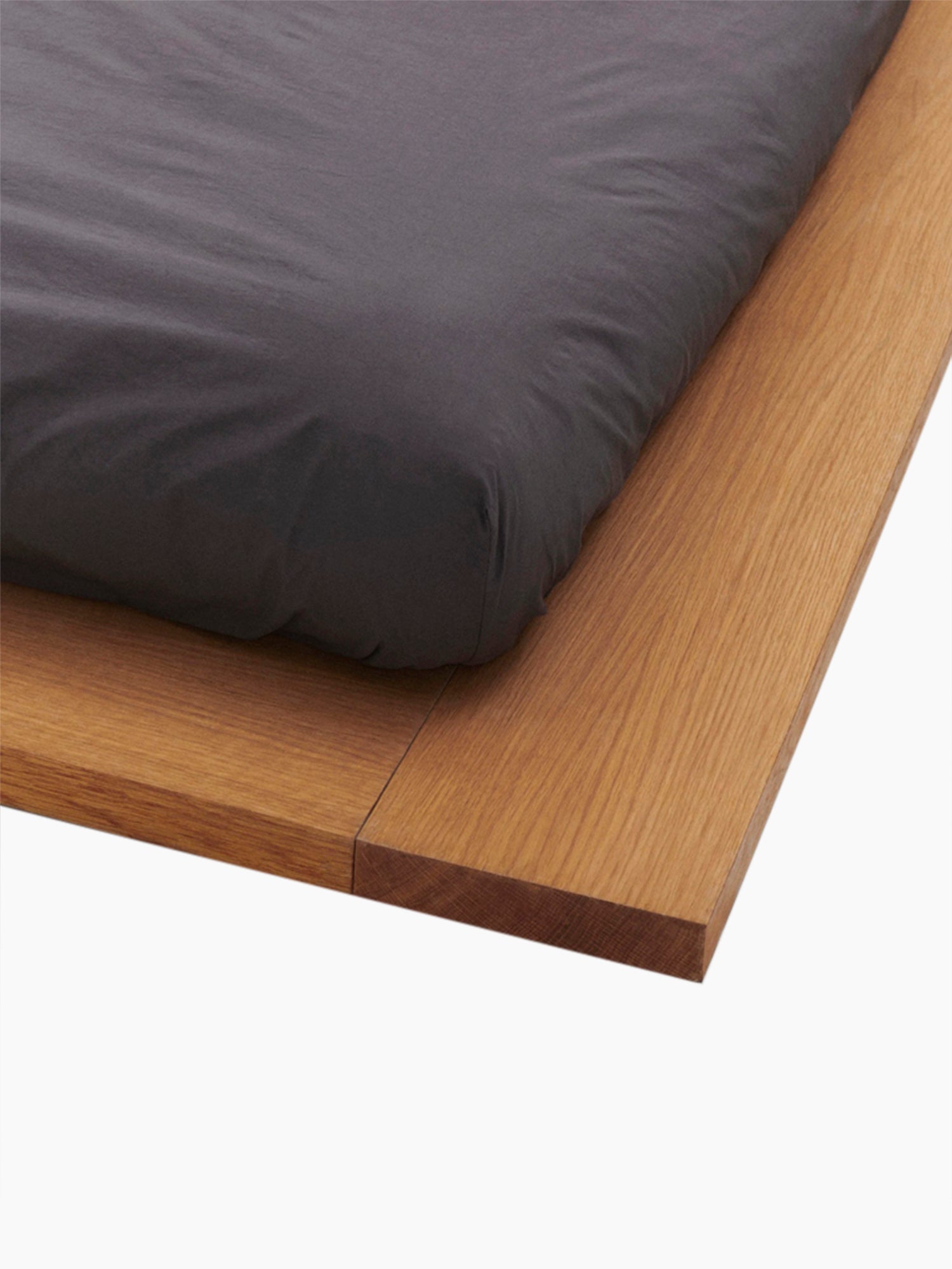 Organic Cotton Percale Bedding | Dark Taupe