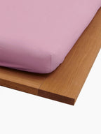 Organic Cotton Percale Bedding | Mallow Pink