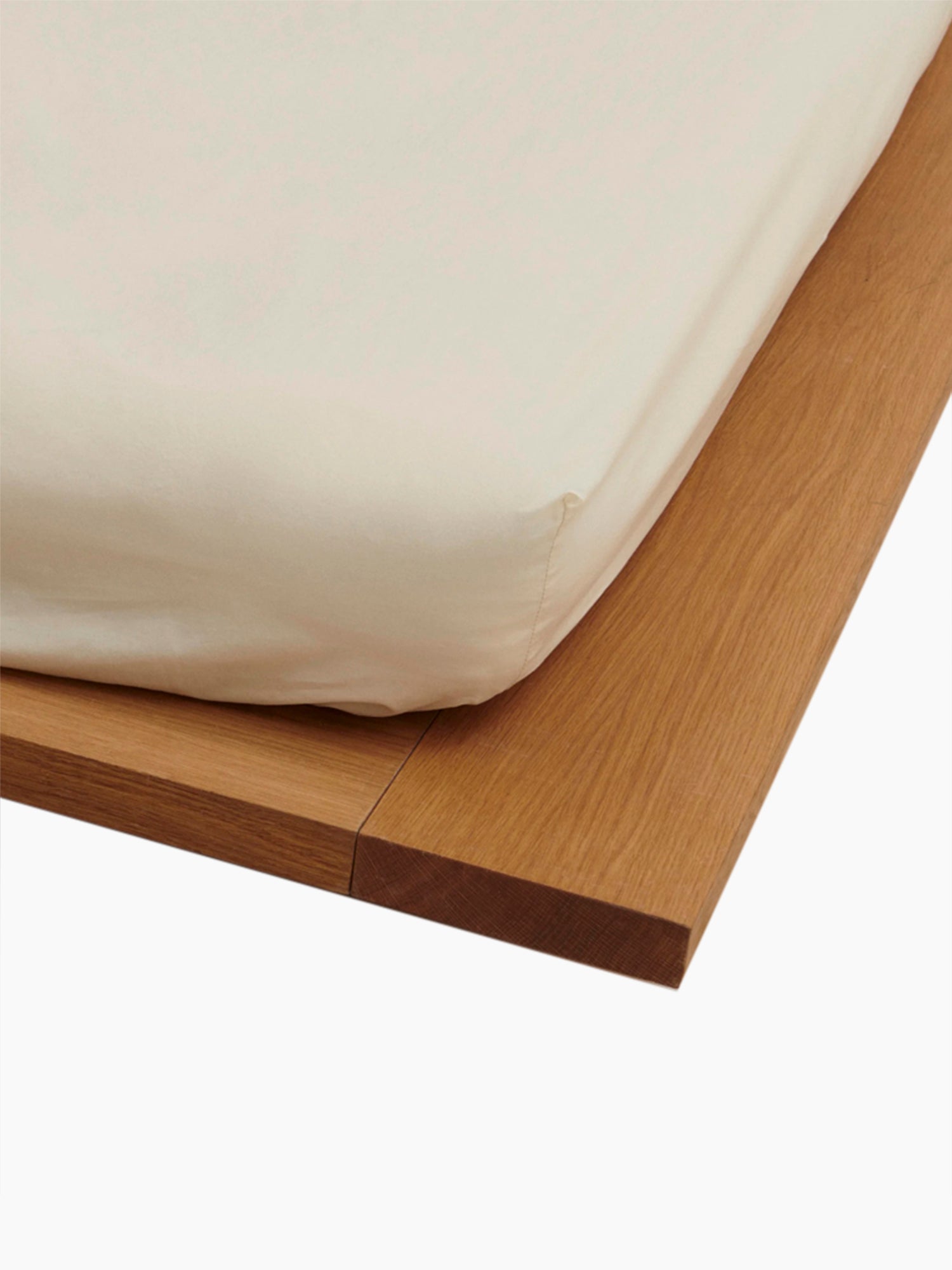 Organic Cotton Percale Bedding | Winter White