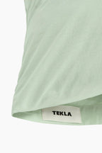 Organic Cotton Percale Sham | Powder Green
