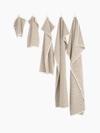 Organic Cotton Striped Towels & Bath Mat | Kodiak