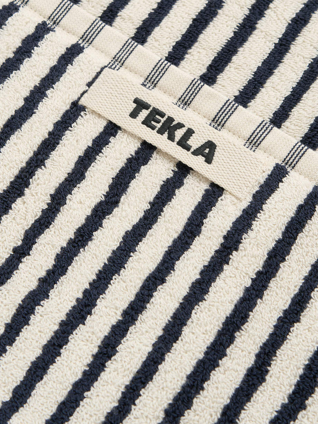 Organic Cotton Striped Towels & Bath Mat | Sailor