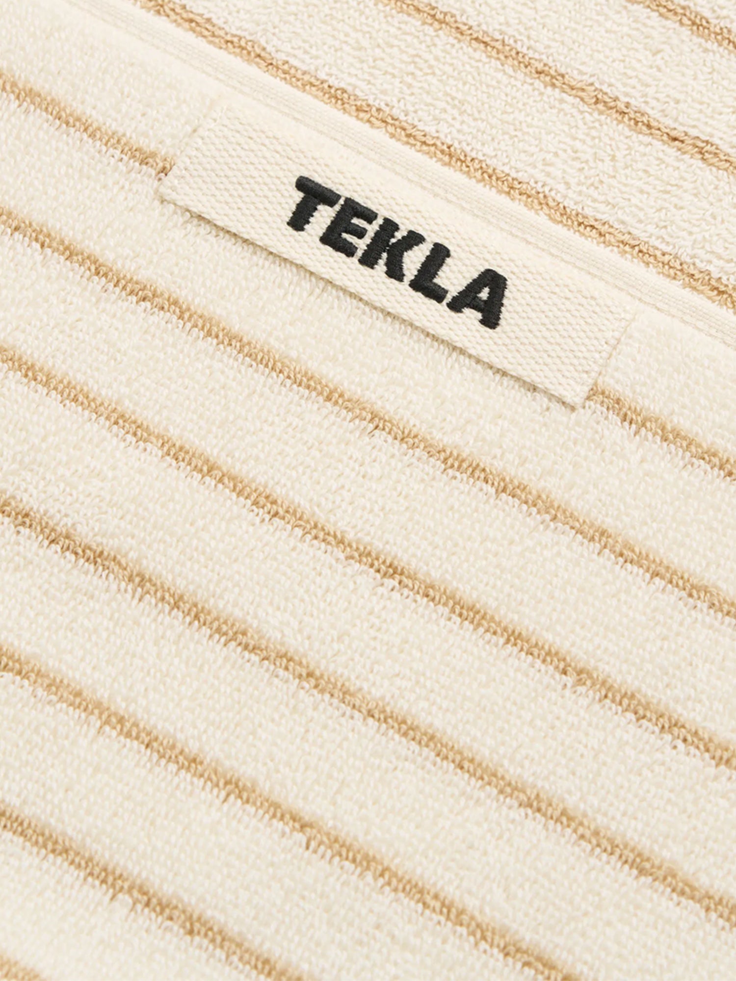 Organic Cotton Striped Towels & Bath Mat | Sienna