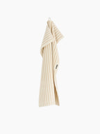 Organic Cotton Striped Towels & Bath Mat | Sienna