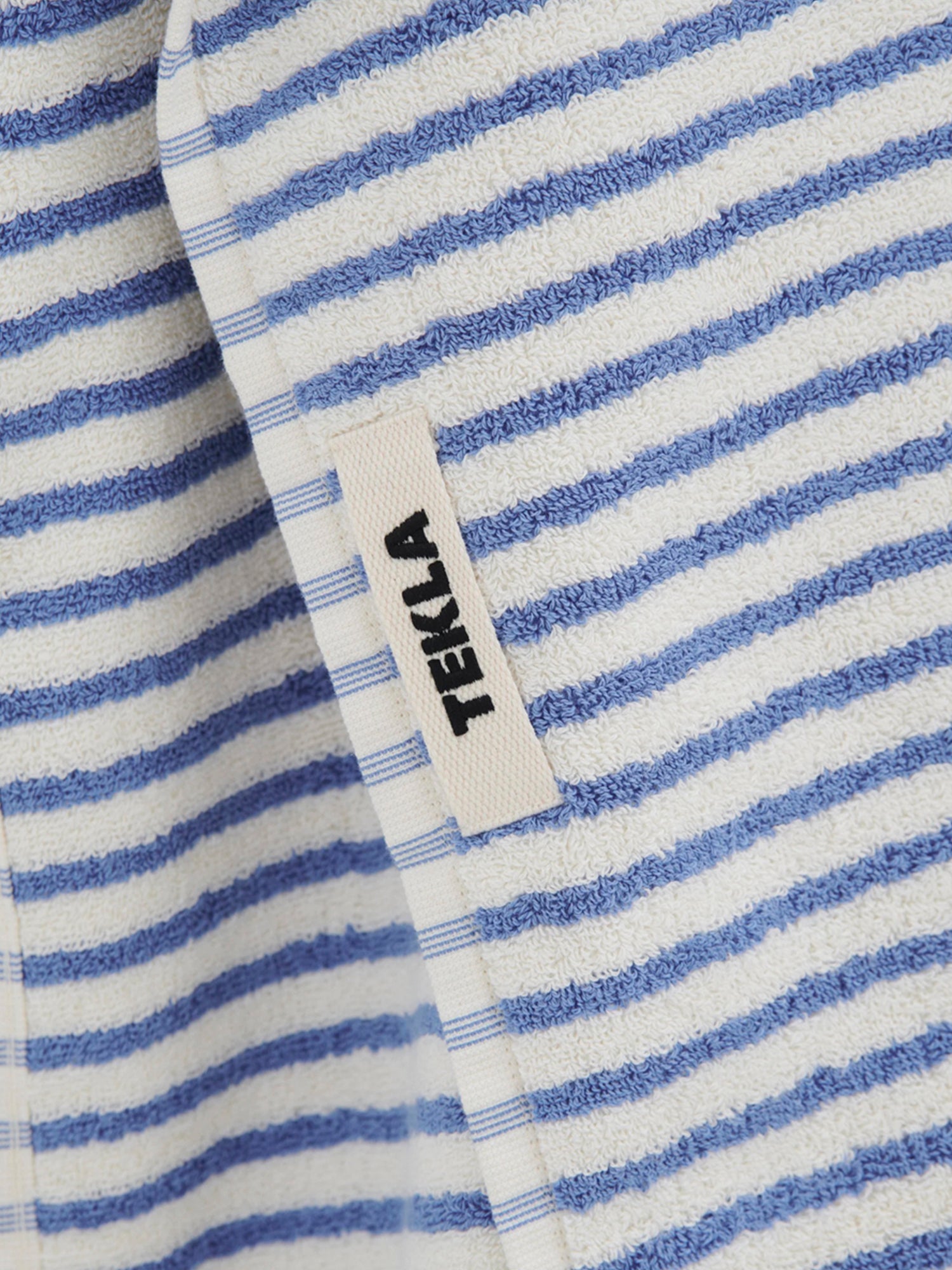 Organic Cotton Striped Towels & Bath Mat | Coastal