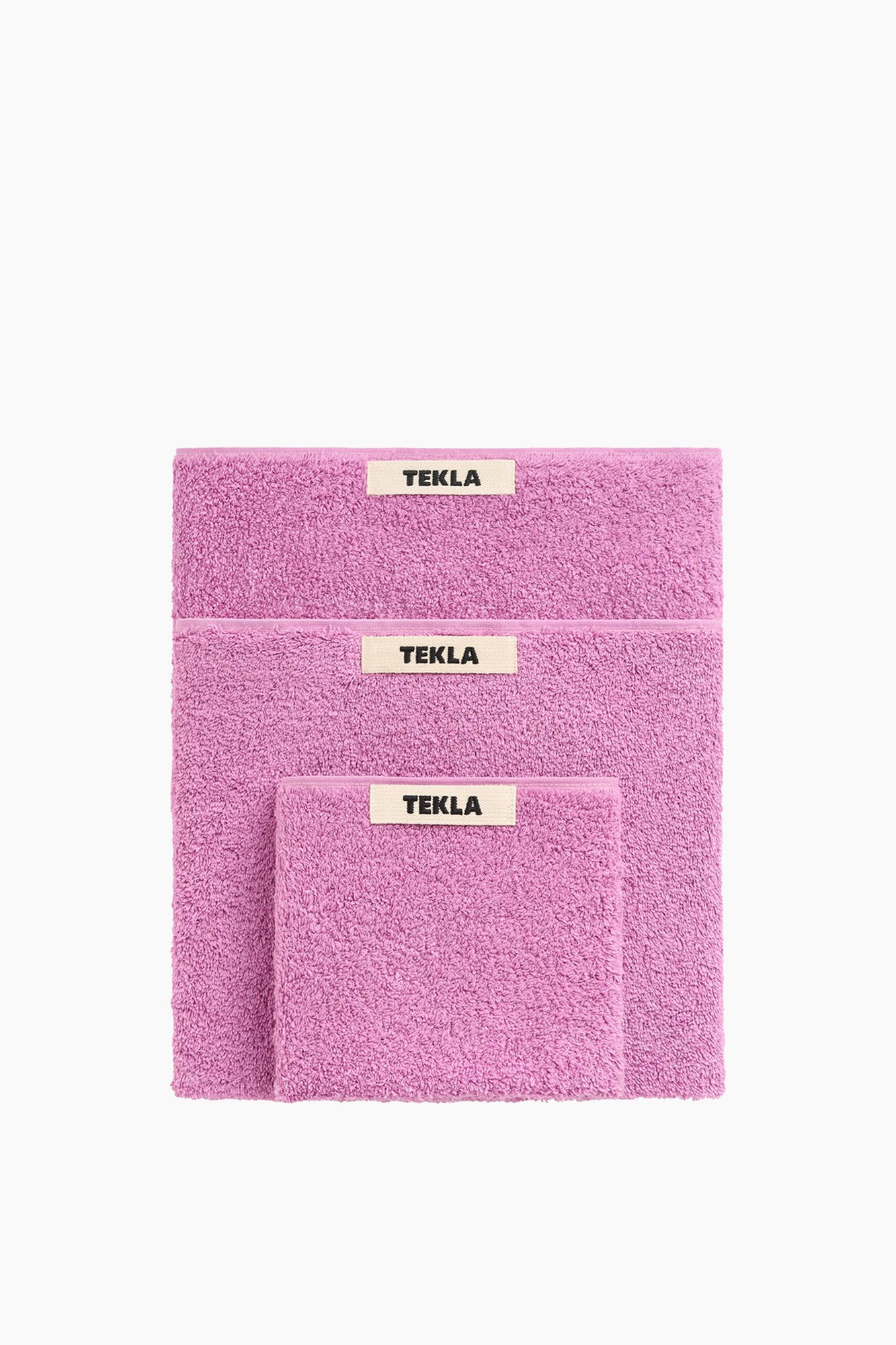 Organic Cotton Towels & Bath Mat | Magenta